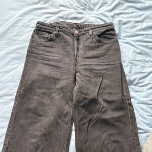 Monki wide leg Denim